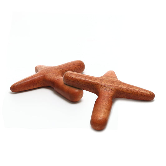 Asiatisches Massagekreuz aus Holz