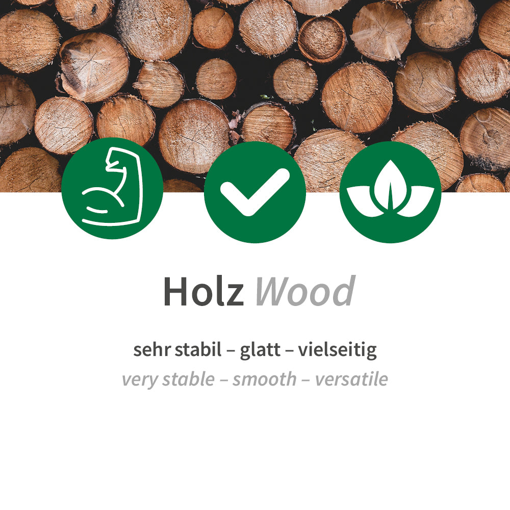 Holzmundspatel | Birkenholz - natur