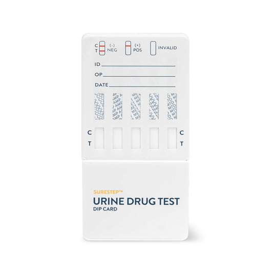 SureStep™ Urine Drug Test Dip Card (10) + SVT