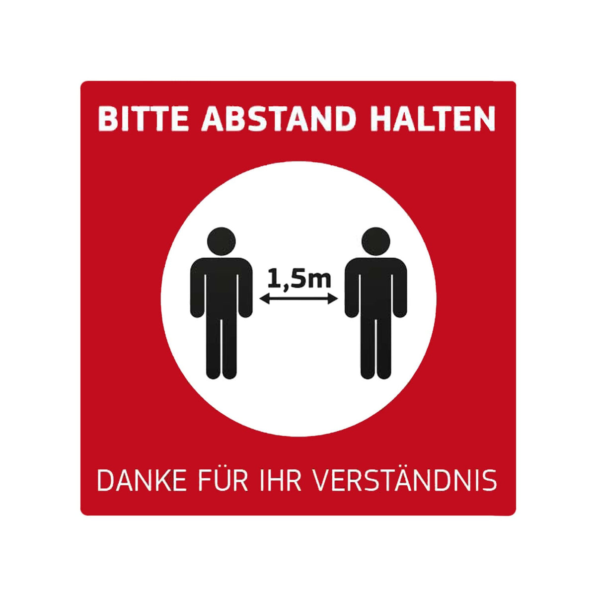 Fußbodenaufkleber Indoor