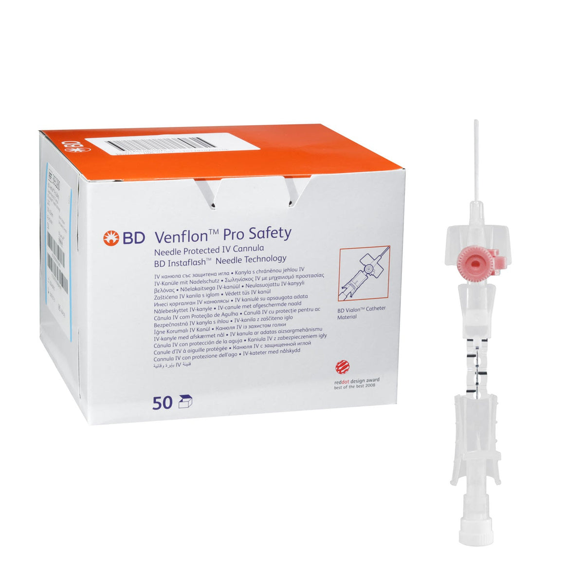 BD Venflon™ Pro Safety mit Instaflash™