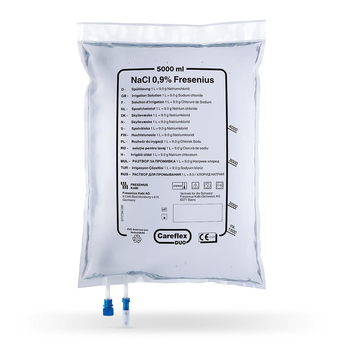 NaCl 0,9 % im Careflex® Duo-Beutel