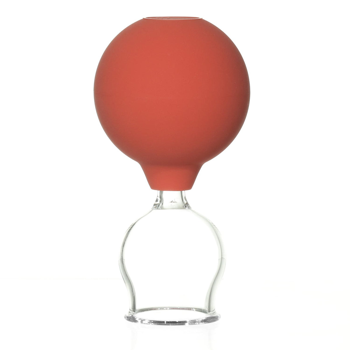 Schröpfglas mit Olive und Ball