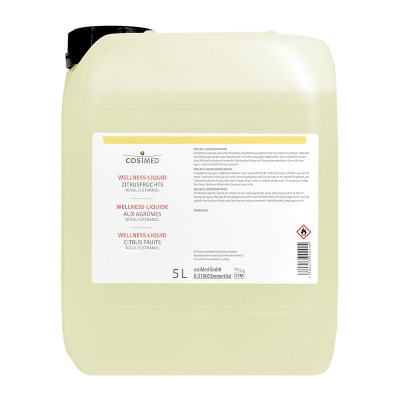 Wellness-Liquid, Zitrusfrüchte
