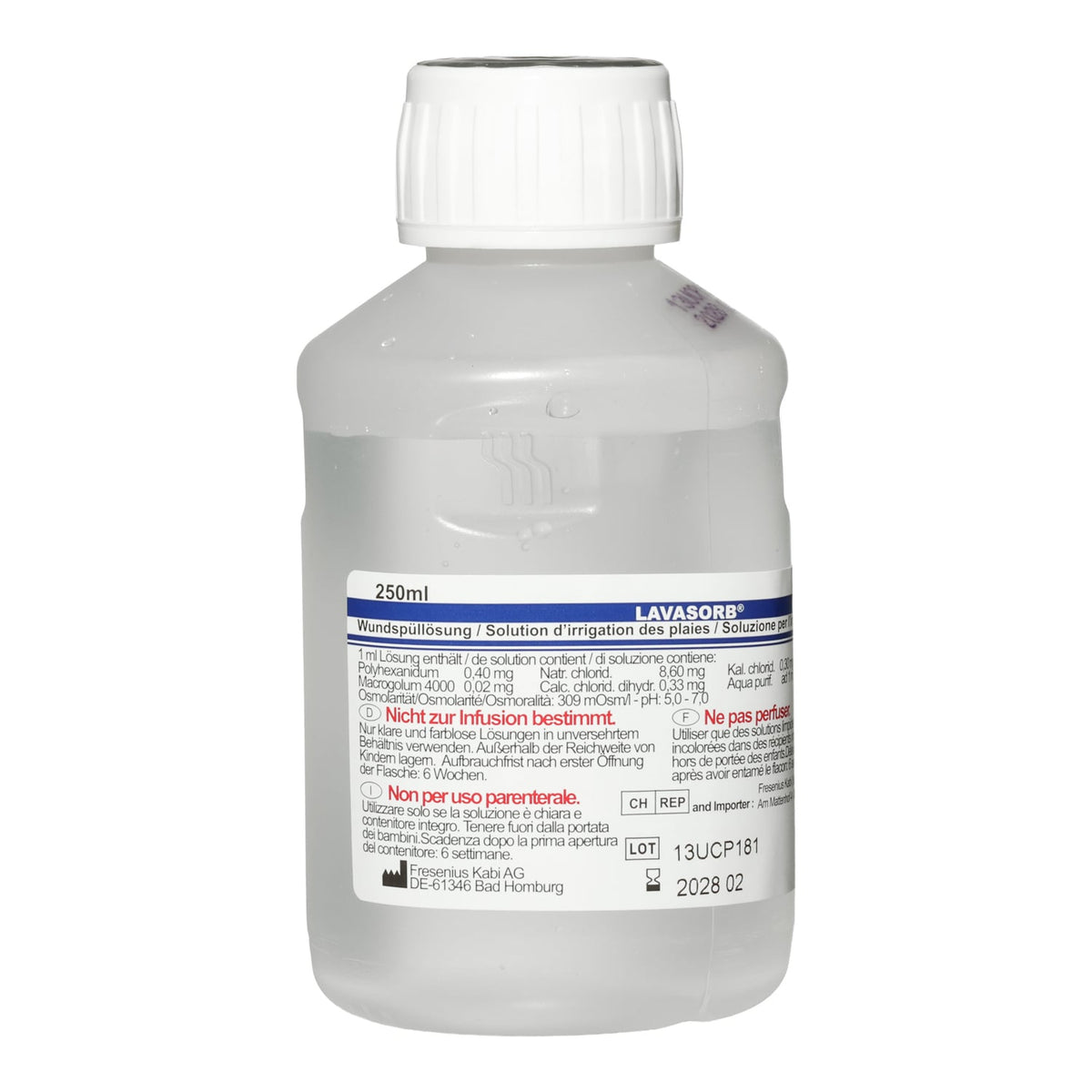 Lavasorb Wundspüllösung, 250 ml