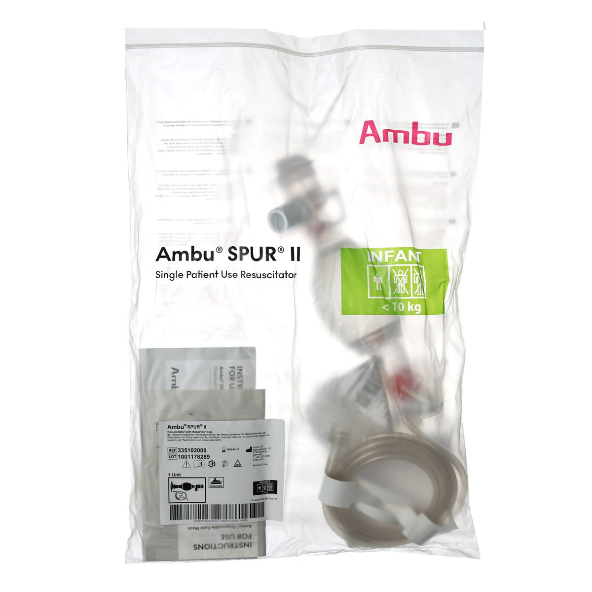 Ambu Spur II Einweg-Beatmungsbeutel
