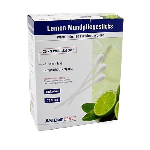 Mundpflegestäbchen Lemon
