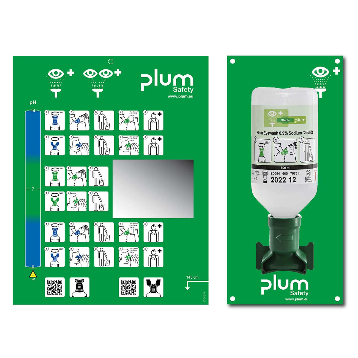 Plum Augenspülstation