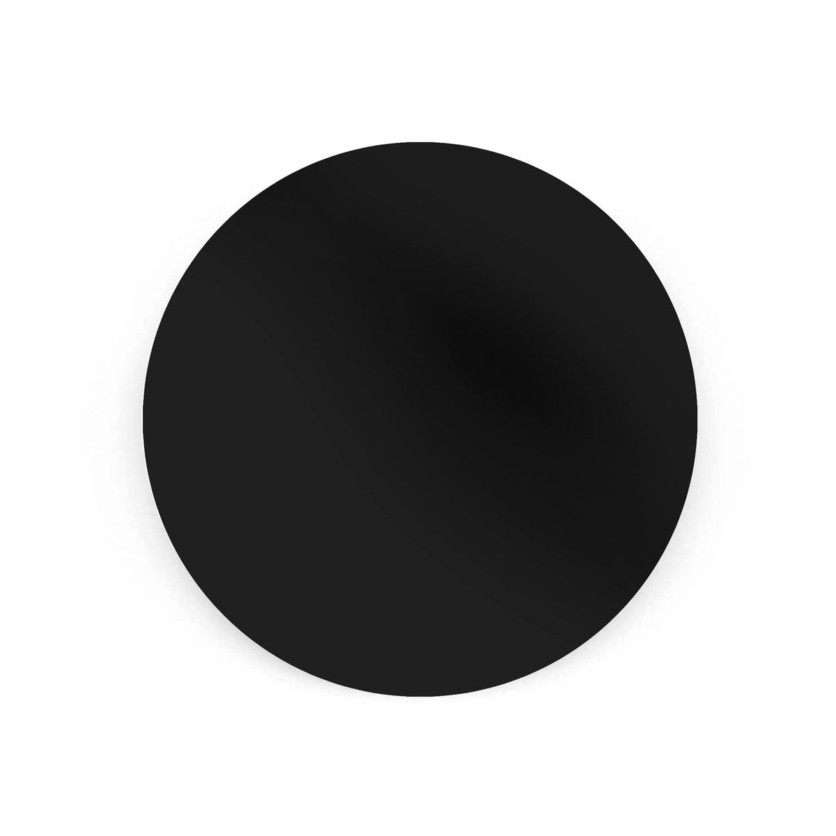 Flachmembran für Erwachsene, schwarz