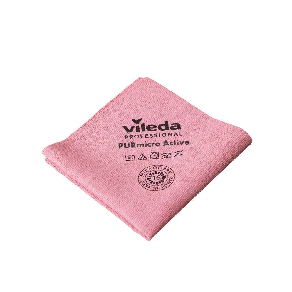 Vileda Professional Microfasertuch PURmicro Active - rot