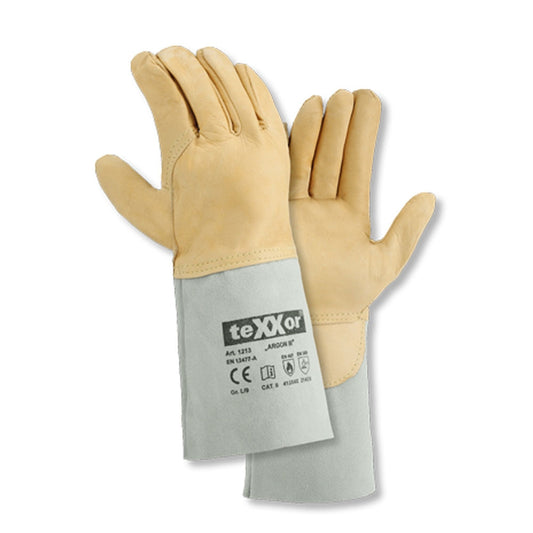 teXXor® Schweißerhandschuhe Argon III, 1213 - creme