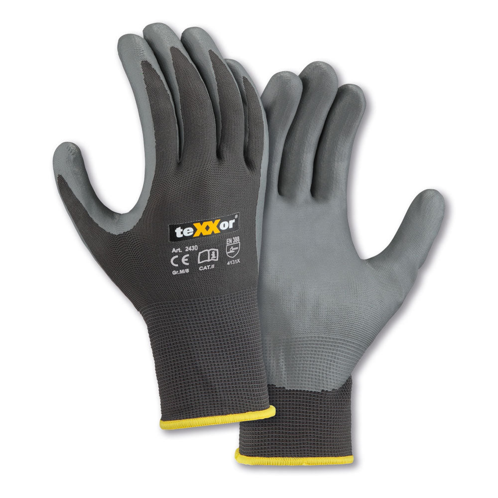 teXXor® Polyester-Handschuhe 2430 - grau