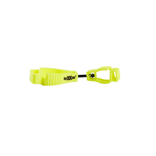teXXor® Handschuhclips 2900 | Kunststoff - gelb