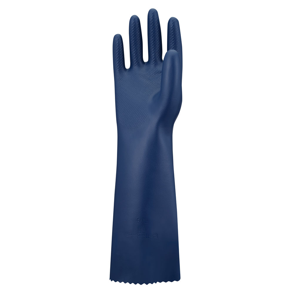 SHOWA CN741, Chemikalienschutzhandschuhe - dunkelblau