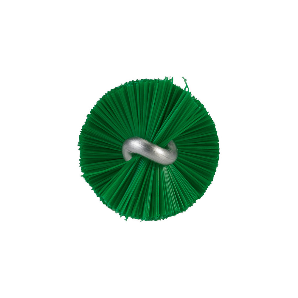 Vikan Rohrbürste mit Stiel, 20 mm, medium - grün