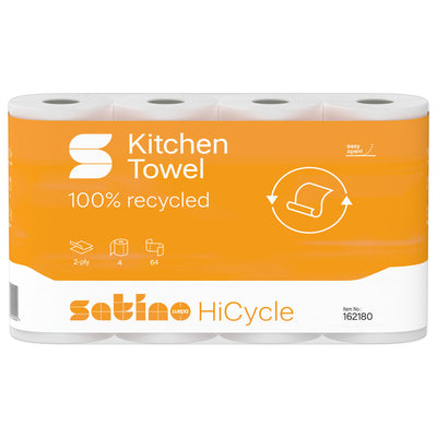 Satino Comfort Küchenrollen, 2-lagig | Recyclingpapier
