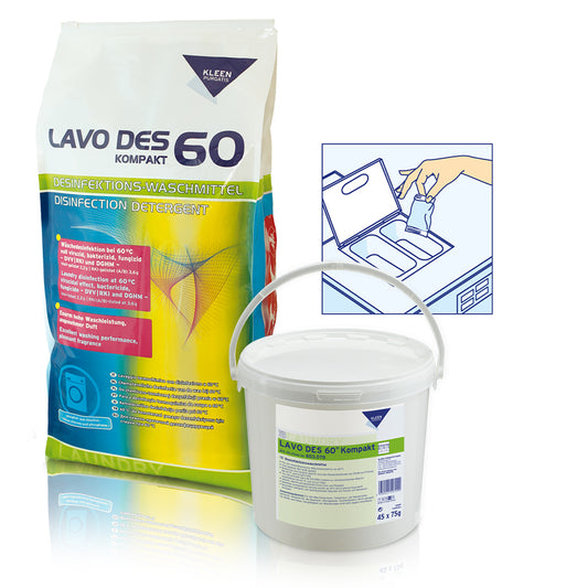 Kleen Purgatis Lavo Des 60 kompakt, Desinfektionswaschmittel - weiß